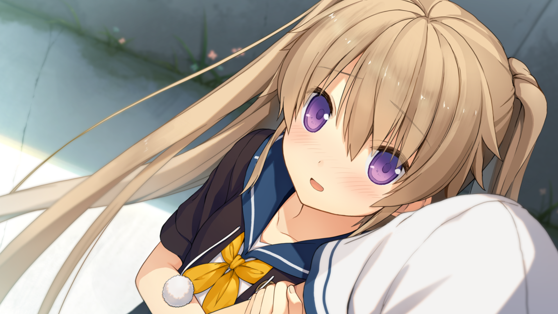 sprite ao no kanata no four rhythm arisaka mashiro game cg tagme - Ao No Kanata No Four Rhythm Cg